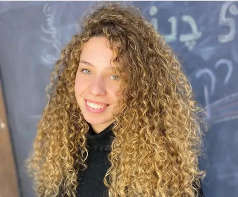 She will never have the chance to celebrate her birthday because she was murdered in cold blood by Hamas on October 7th.  Kim will forever remain 22.  May her memory be a blessing forever.