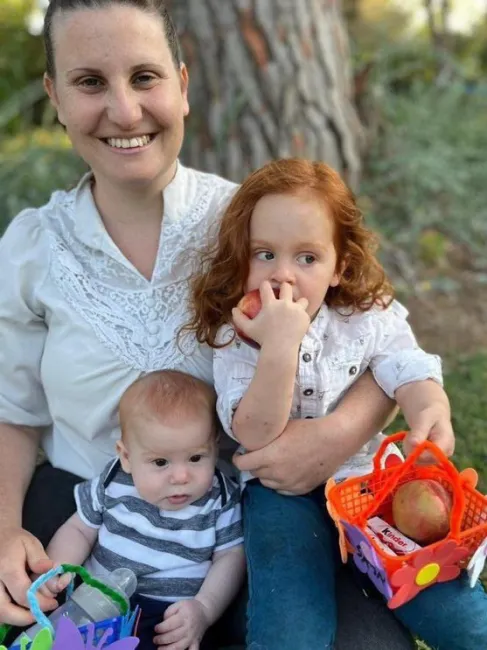 32-year-old; Shiri Bibas and her two children Ariel (4), Kfir (9 months), killed by Hamas, while being held hostage.