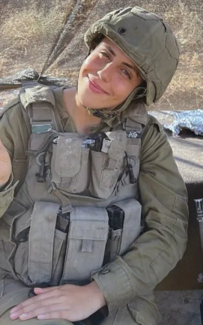 Sgt. Adi Groman, 19, a fighter with the Border Defense Corps’s 414th unit, was slain on October 7 while battling a Hamas invasion of the Urim IDF base.