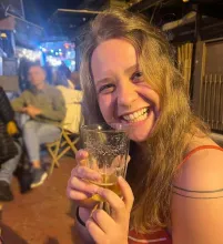 An officer in the Air Force’s air traffic control unit, was killed at the Supernova music festival while off-duty on October 7.  Her boyfriend, Idan Haramaty, was also murdered at the rave.