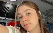 A combat medic, who was killed on October 7 during a battle at Nahal Oz military base.  Later, a note was found in her pocket in which she asked that should she fall in battle, then any Magen David Adom first responder service staff who attend her funeral should arrive in uniform.